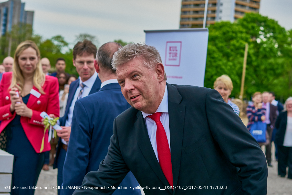 11. Mai 2017 - Grundsteinlegung für die LOGE und dem Kulturquadrat in Neuperlach